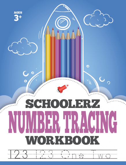Schoolerz™ Number Tracing Workbook